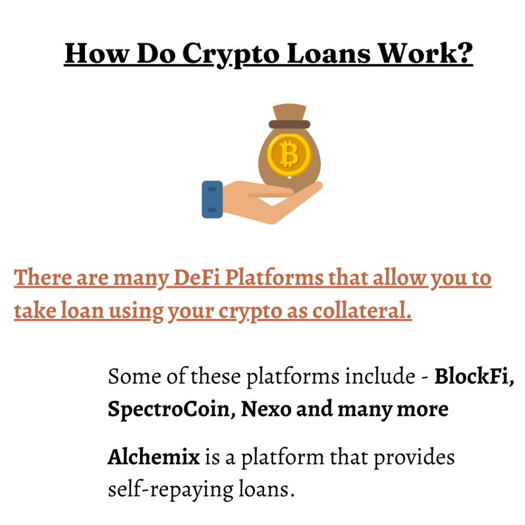 how does crypto loan work