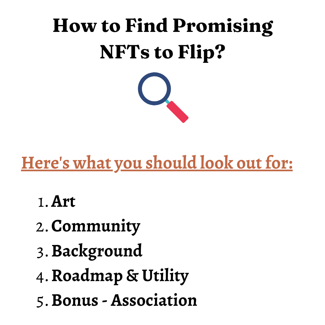 How to Find Promising NFTs to Flip