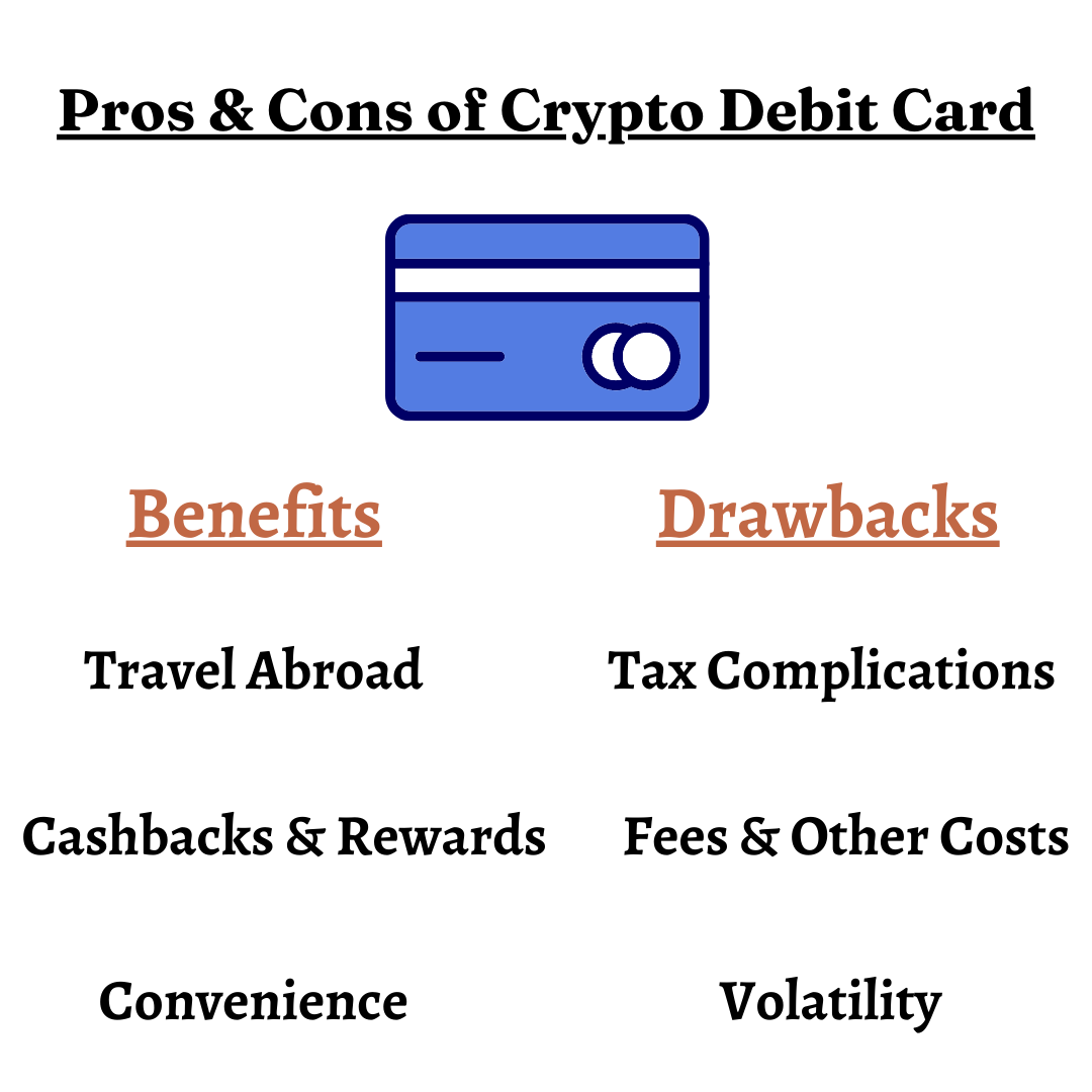 Pros and Cons of Crypto Debit Card