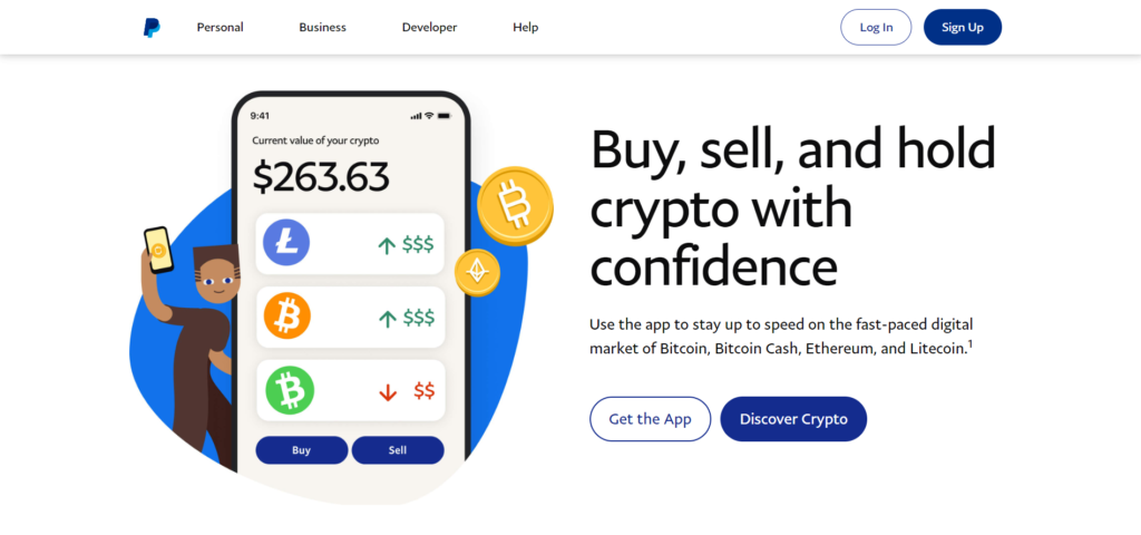 PayPal - Best crypto exchanges in New York