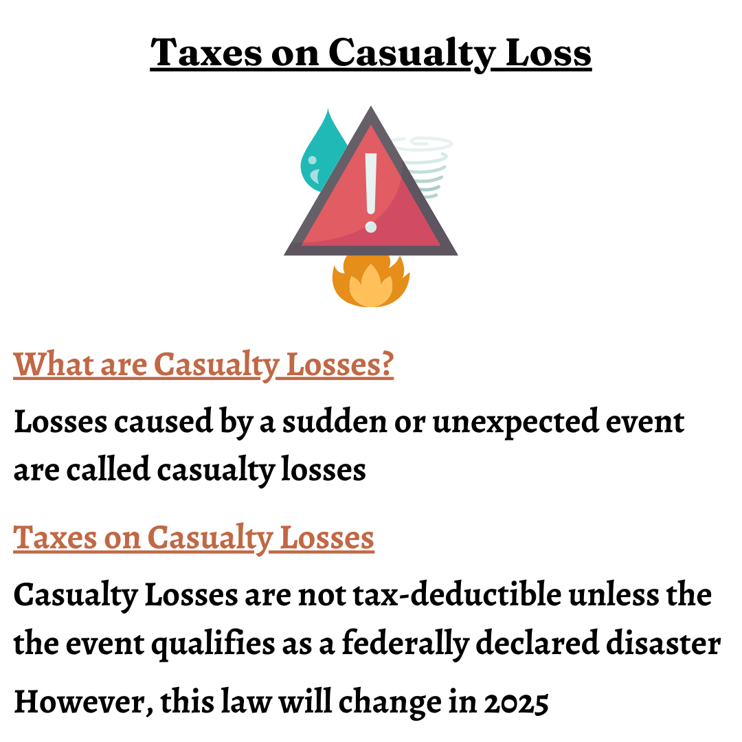 Taxes on Casualty Loss
