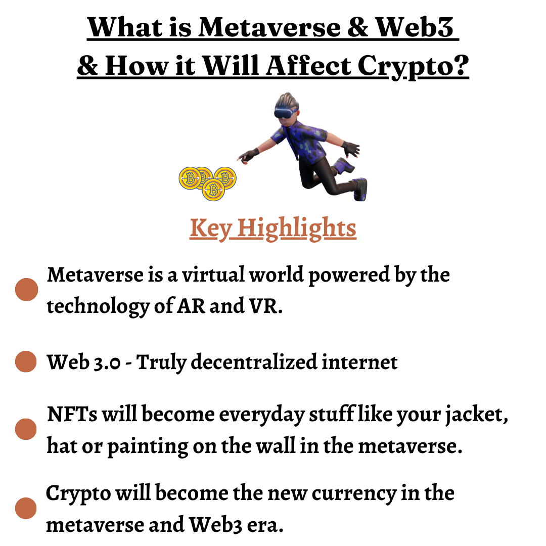 What is Metaverse & Web3  & How it Will Affect Crypto?