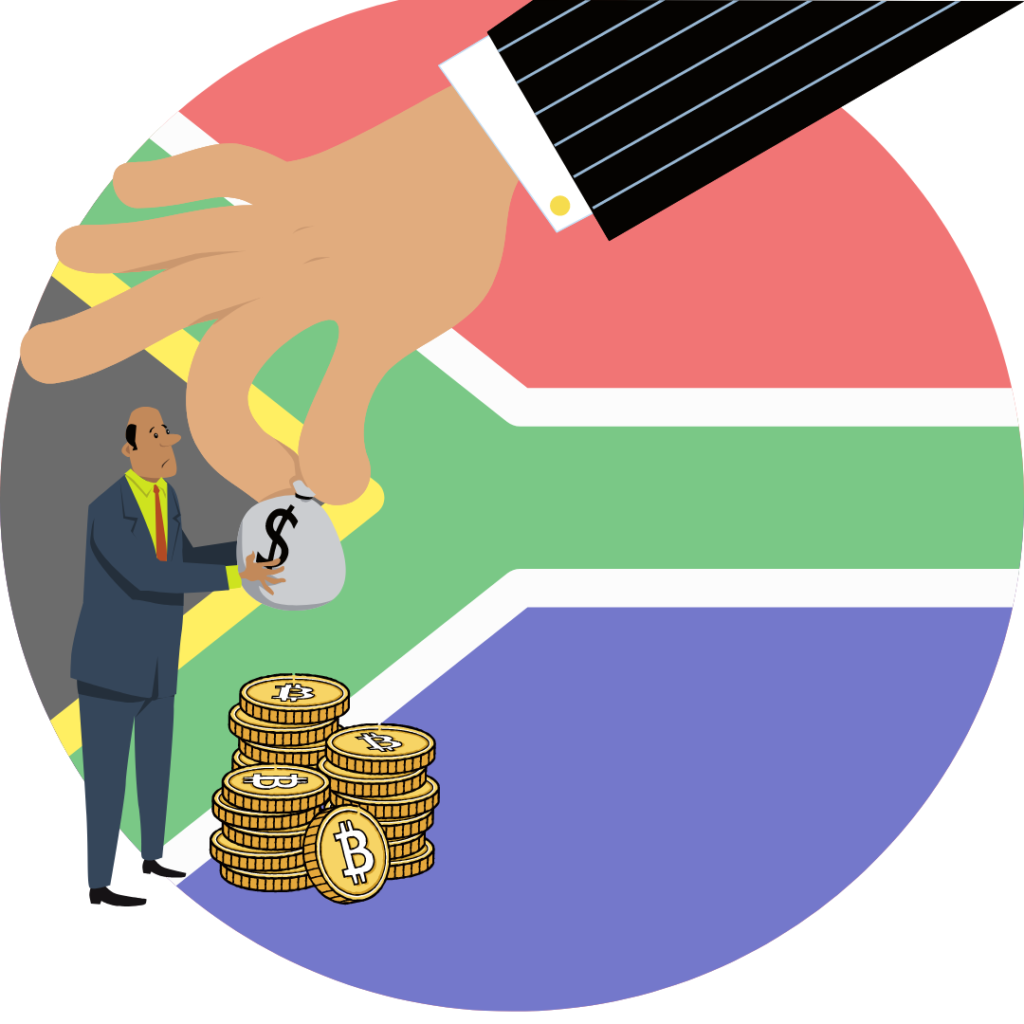 Crypto taxes in South Africa