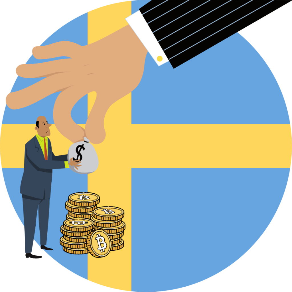 Crypto taxes in Sweden