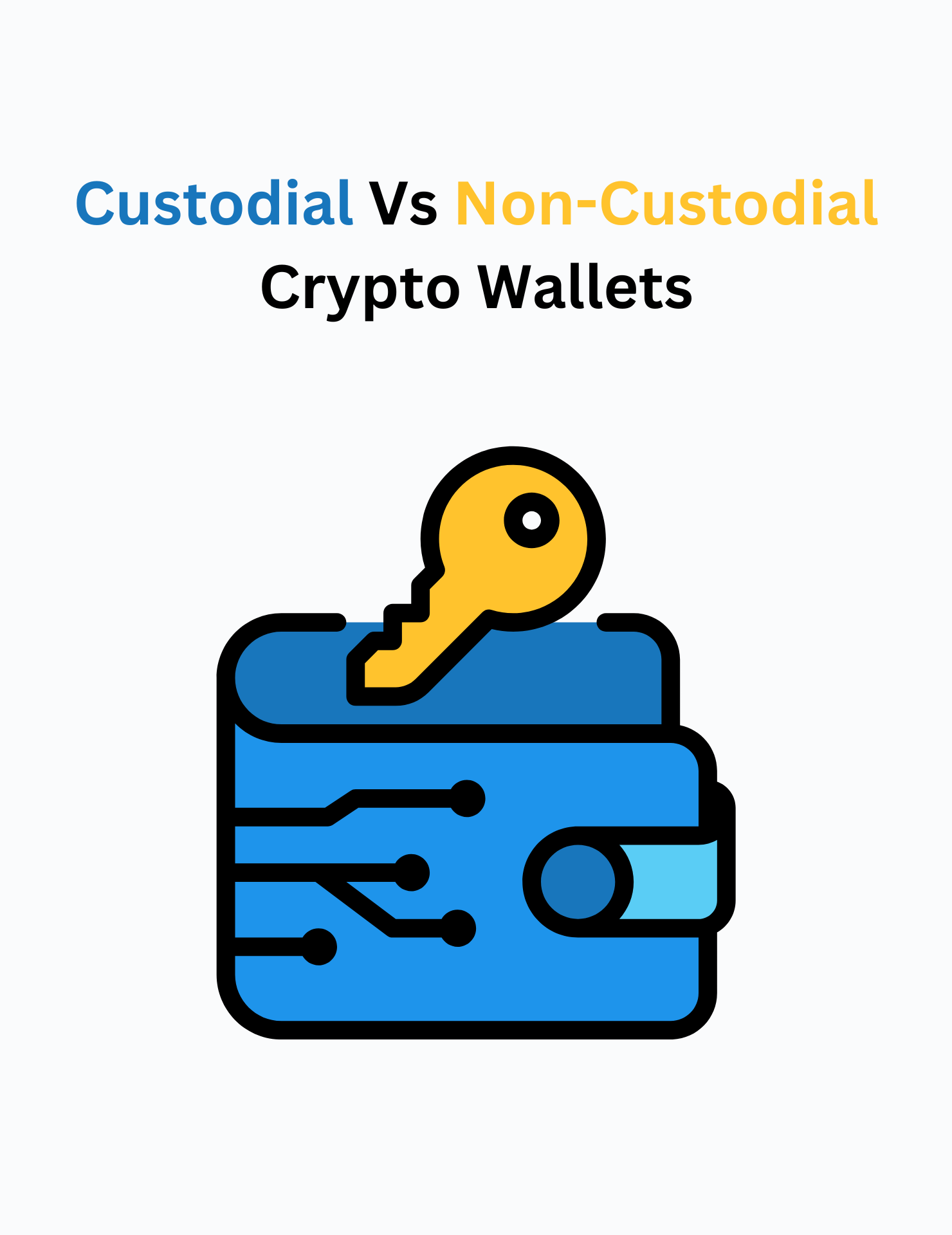 Crypto Wallets: Custodial vs. Non-Custodial Wallets