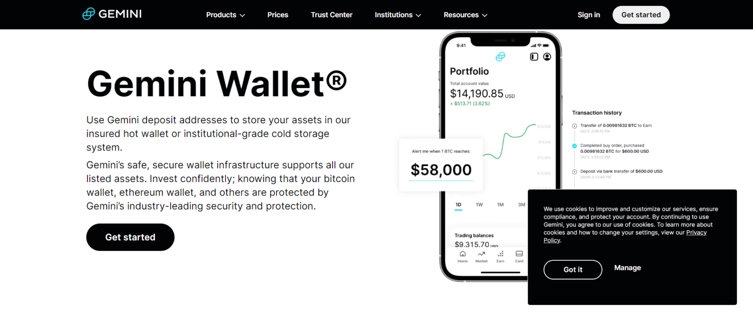 best crypto wallet for gemini