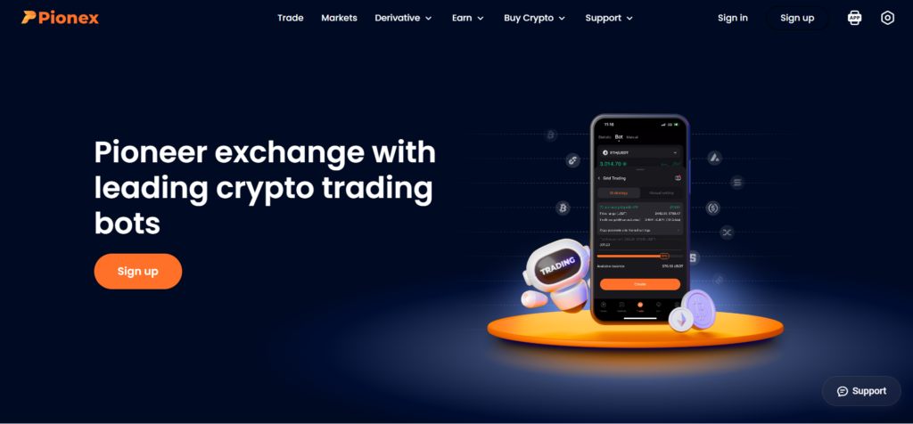 Pionex - Best Crypto Trading Bots