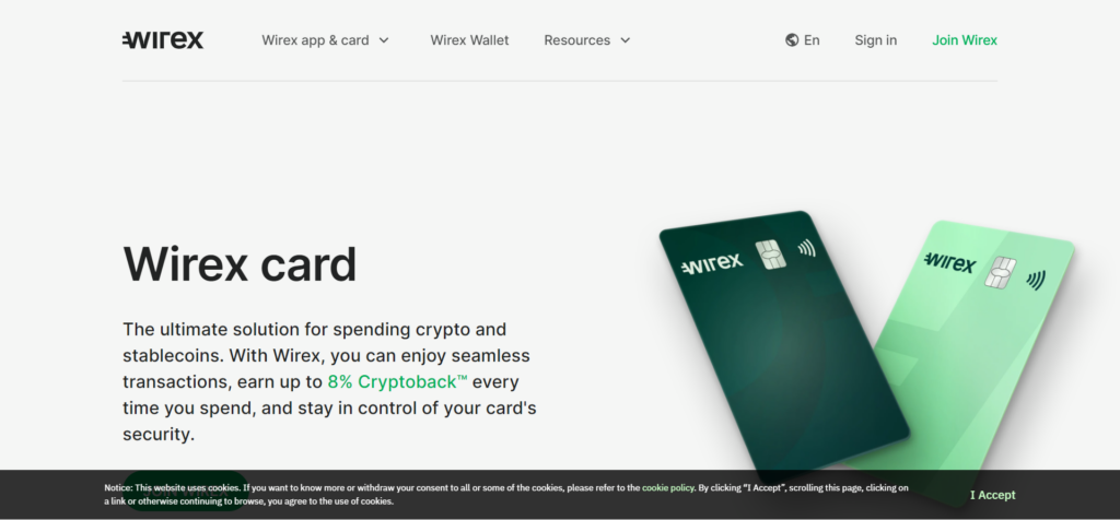 Best Crypto Debit Cards - Wirex Card
