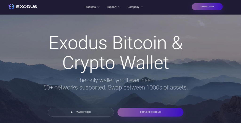 Exodus - Best Solana Wallets