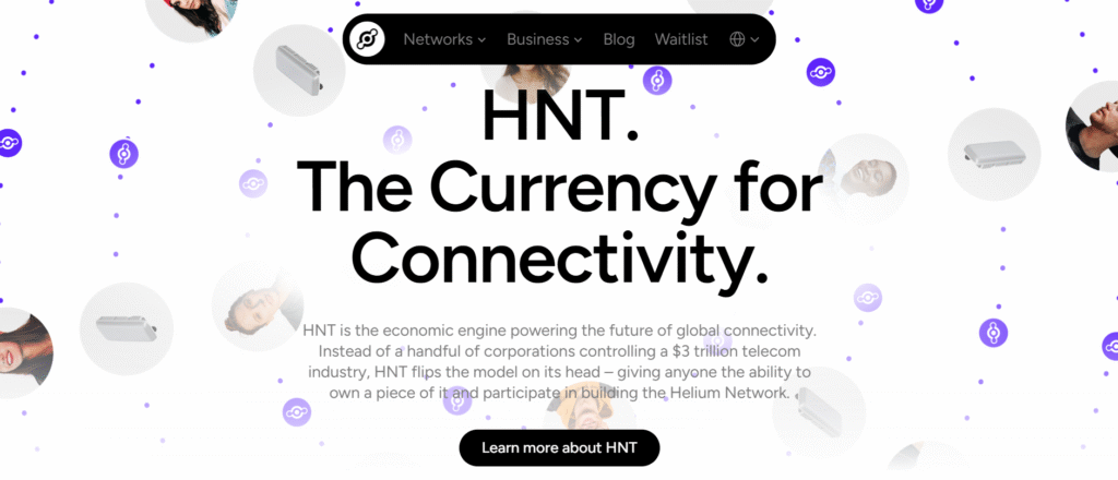 Helium is one of the top choices for the best DePIN coins to invest in 2025