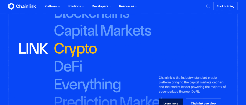 Chainlink is One of the Best RWA Crypto Projects to Watch Right Now