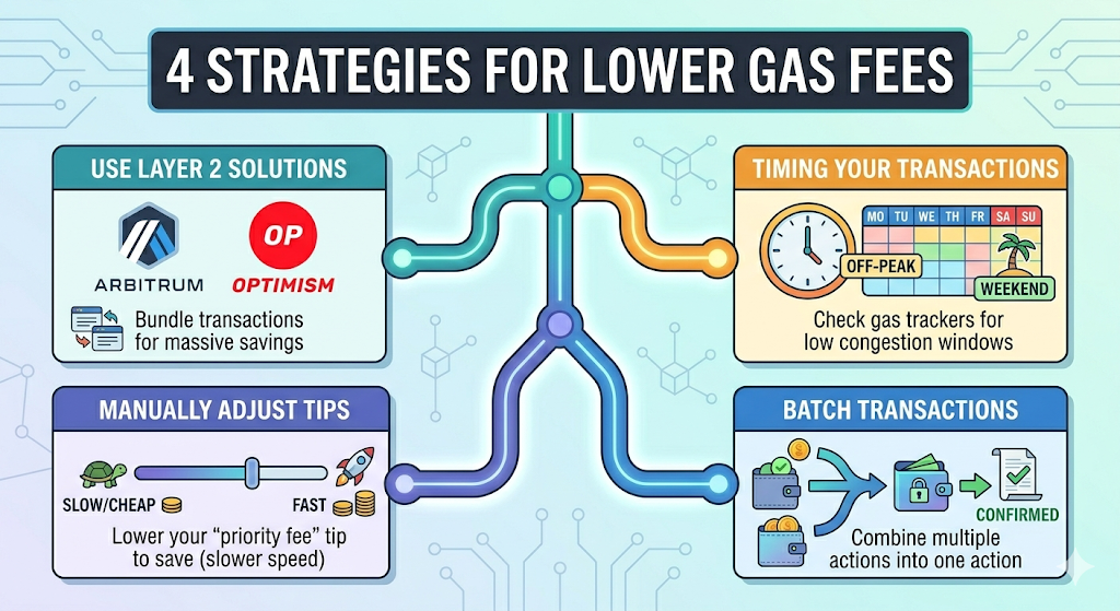 How Can You Reduce Crypto Gas Fees?