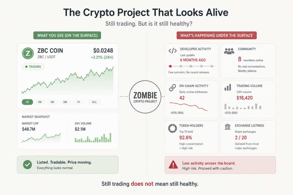 What Are Zombie Cryptocurrencies?