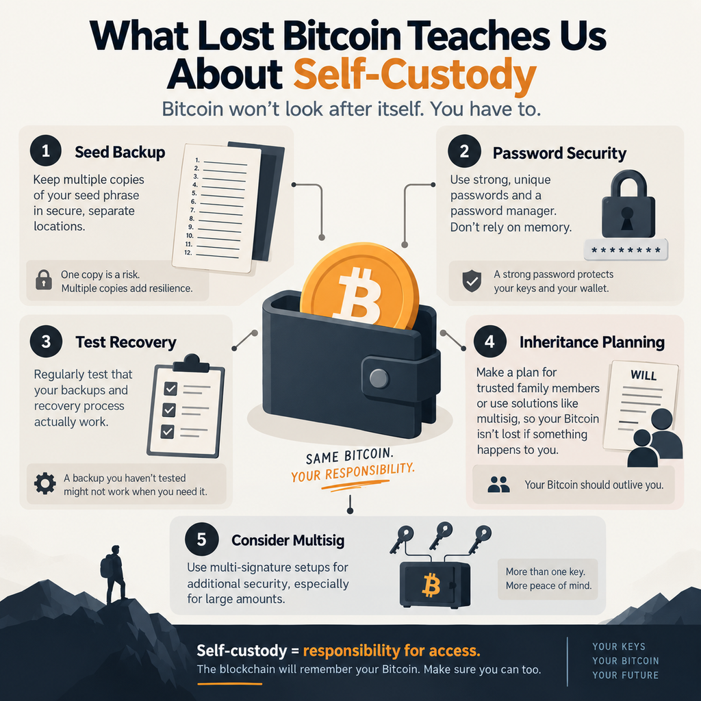 What the Biggest Lost Bitcoin Wallets Can Teach Us About Self-Custody