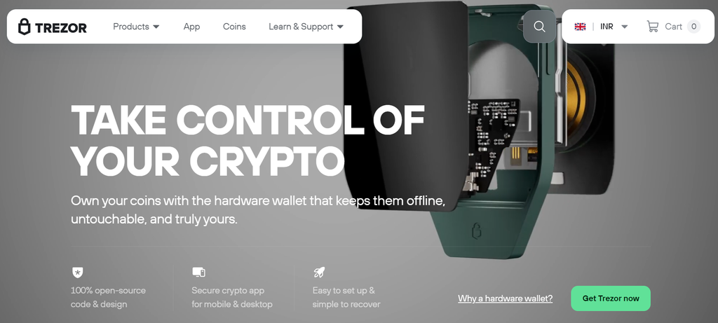 Trezor Safe 5 / Safe 7 is one of the best hardware wallets after the Coldcard hack