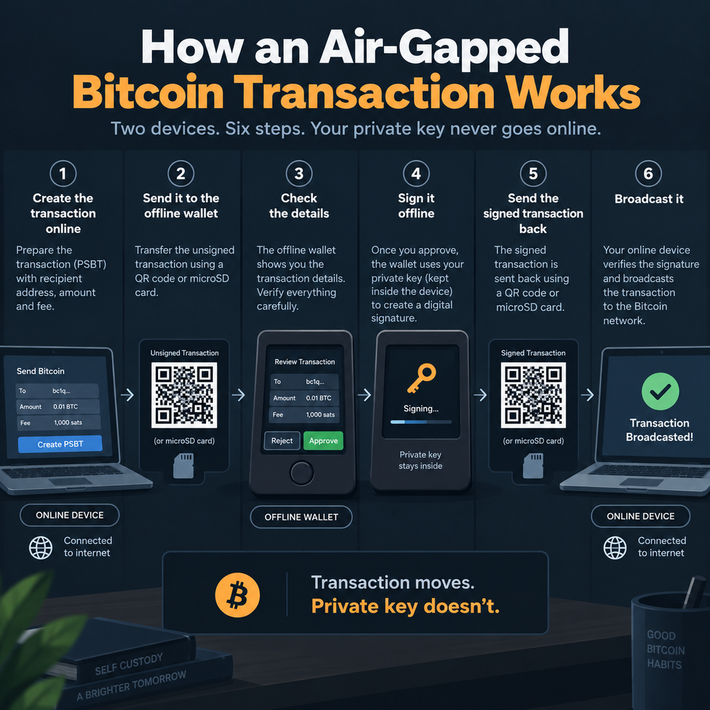 How Does an Air-Gapped Wallet Work?